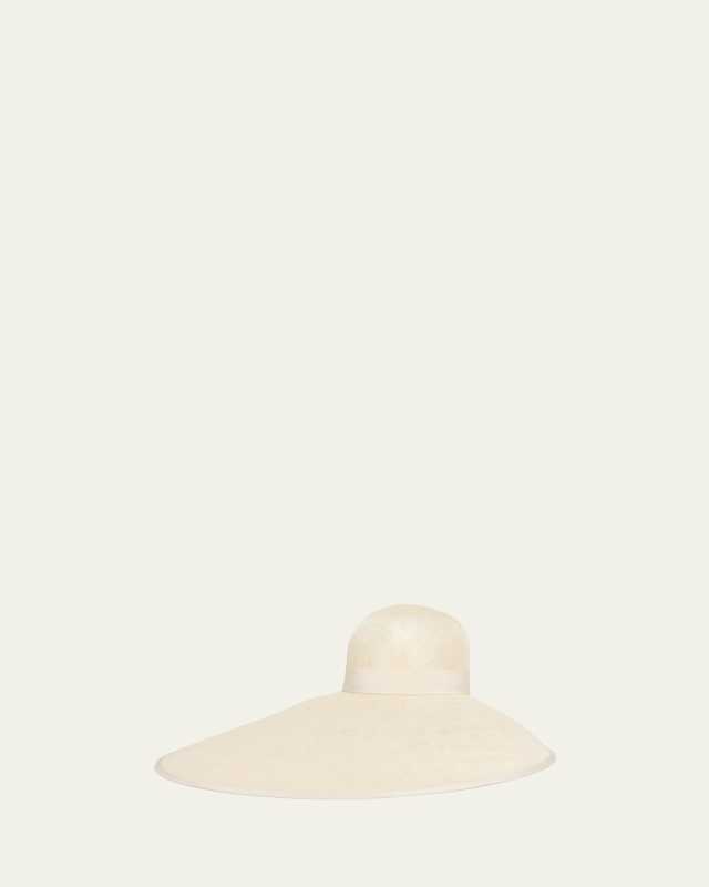 V-Logo Large Brim Hat